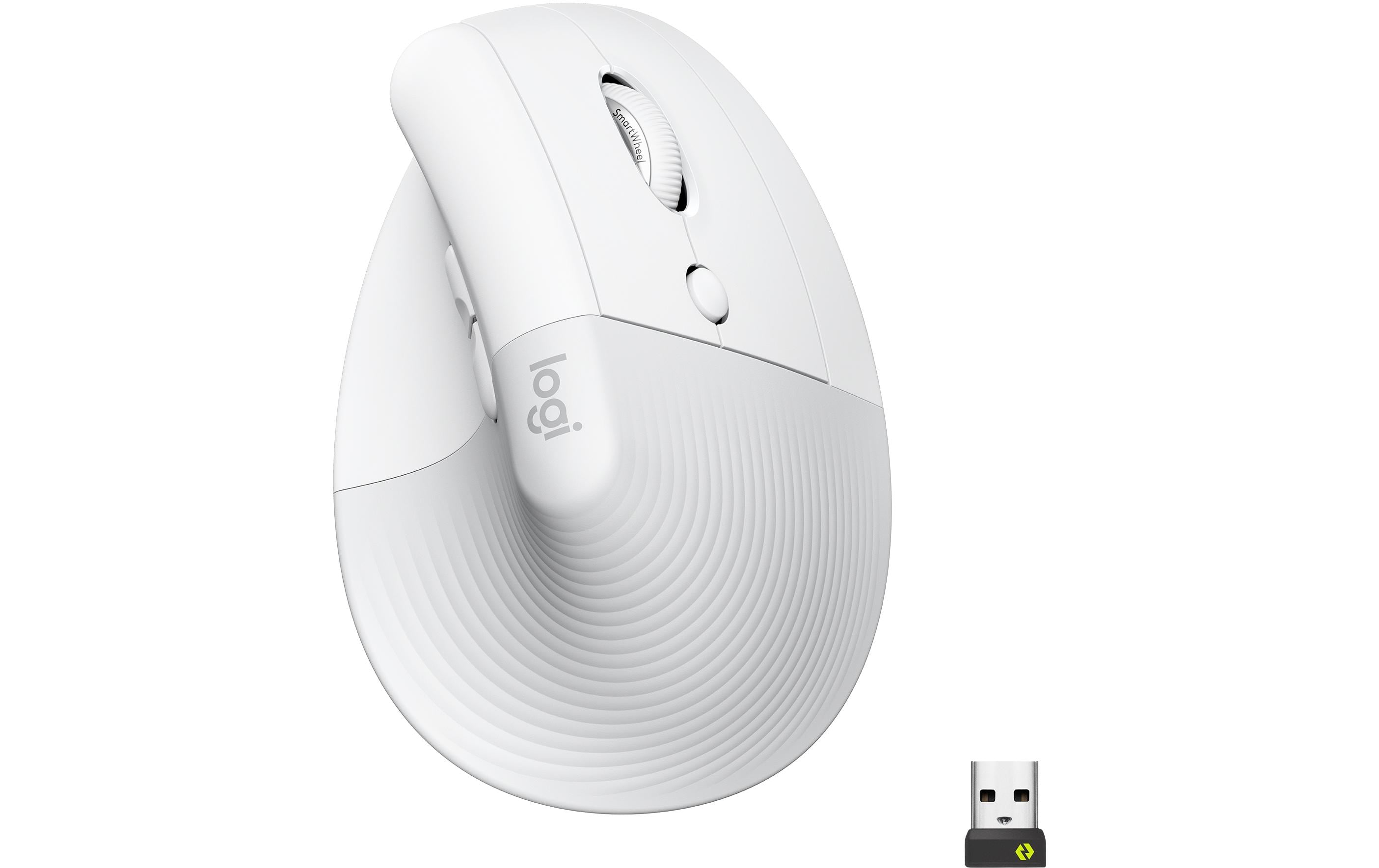 Logitech Ergonomische Maus Lift Off-white