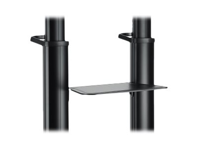 HAGOR BrackIT Stand HD XXL Wagen - für Flachbildschirm / AV-System / Kamera - Schwarz