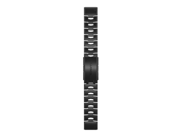 Garmin QuickFit - Uhrarmband für Smartwatch - Carbon Gray DLC - für D2; fenix 6; fenix 7; Forerunner 965; Instinct Solar