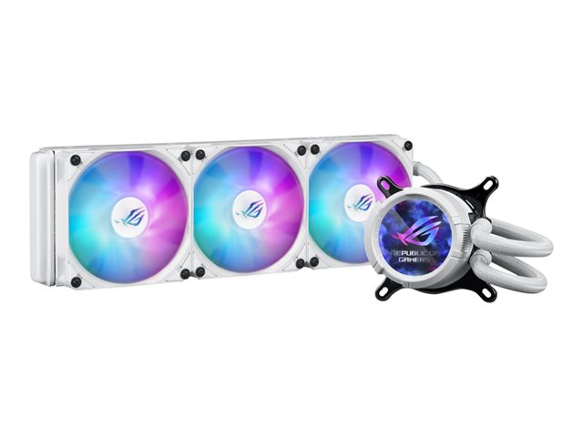 ASUS ROG STRIX LC III 360 ARGB LCD - White Edition - Prozessor-Flüssigkeitskühlsystem