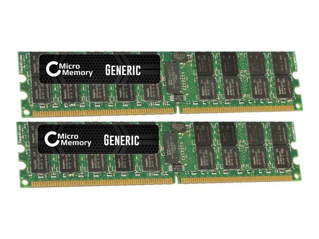 CoreParts - DDR2 - Kit - 8 GB: 2 x 4 GB - DIMM 240-PIN - 667 MHz / PC2-5300 - registriert