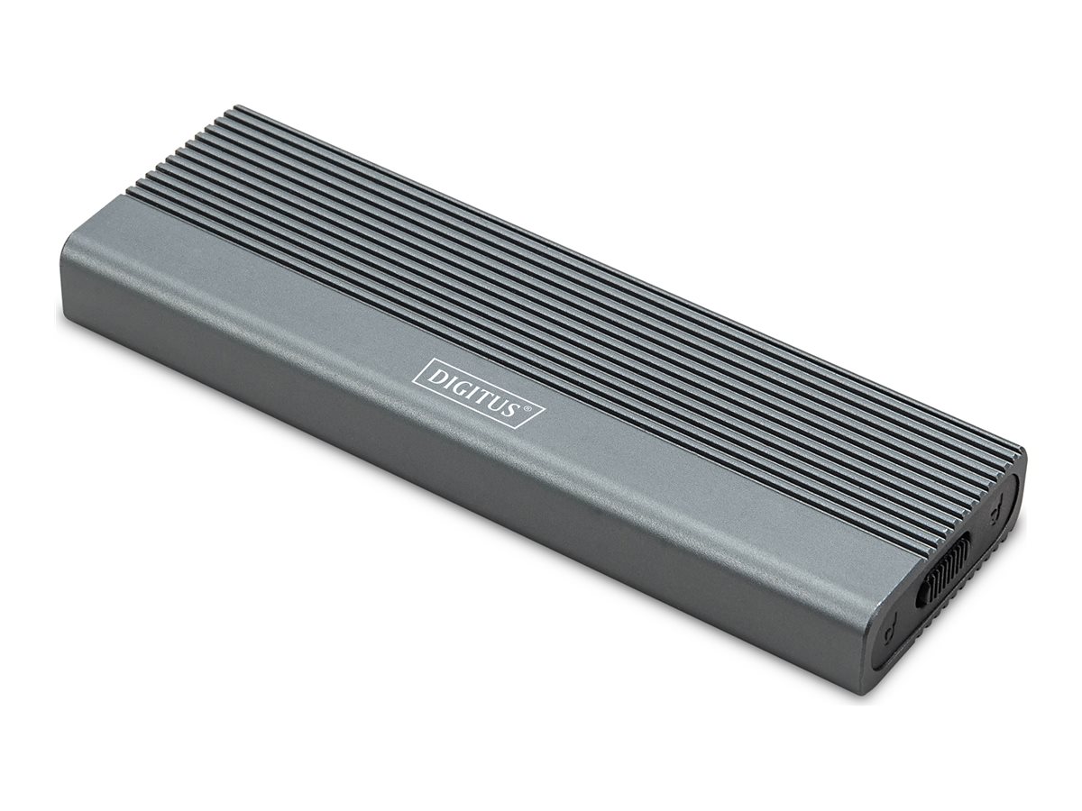 DIGITUS A-90112 - Speichergehäuse - 10 Gbps
extern
aus Aluminium
werkzeuglos - M.2 NVMe Card - USB-C 3.1 (Gen 2)