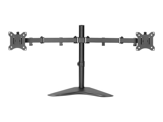 DIGITUS DA-90401 Aufstellung - für 2 Monitore / Curved-Monitore - mattschwarz