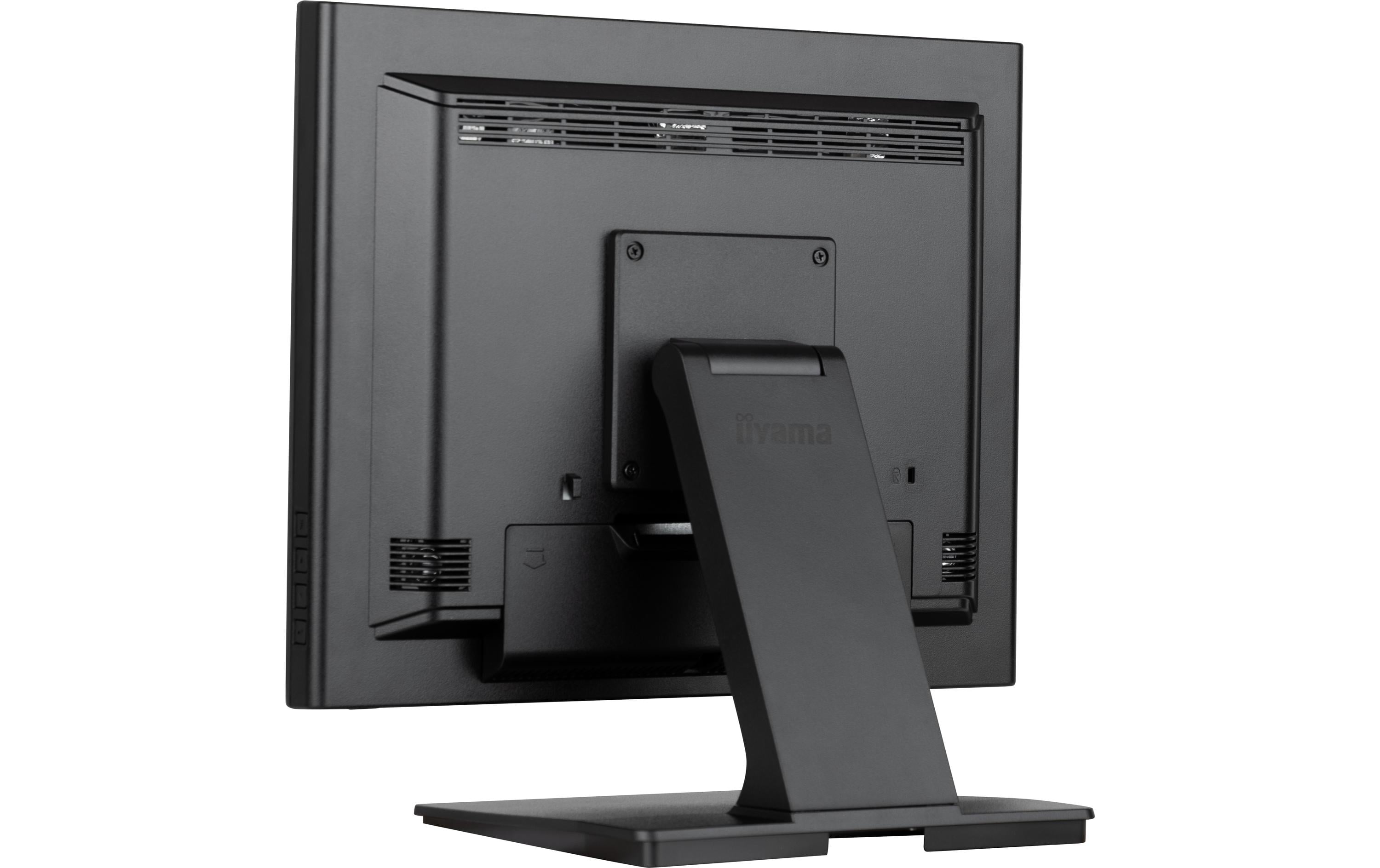 iiyama ProLite T1731SR-B1S - LED-Monitor - 43.2 cm (17") - Touchscreen - 1280 x 1024 - TN - 250 cd/m² - 1000:1 - 5 ms - HDMI, VGA, DisplayPort - Lautsprecher - Schwarz, Matte