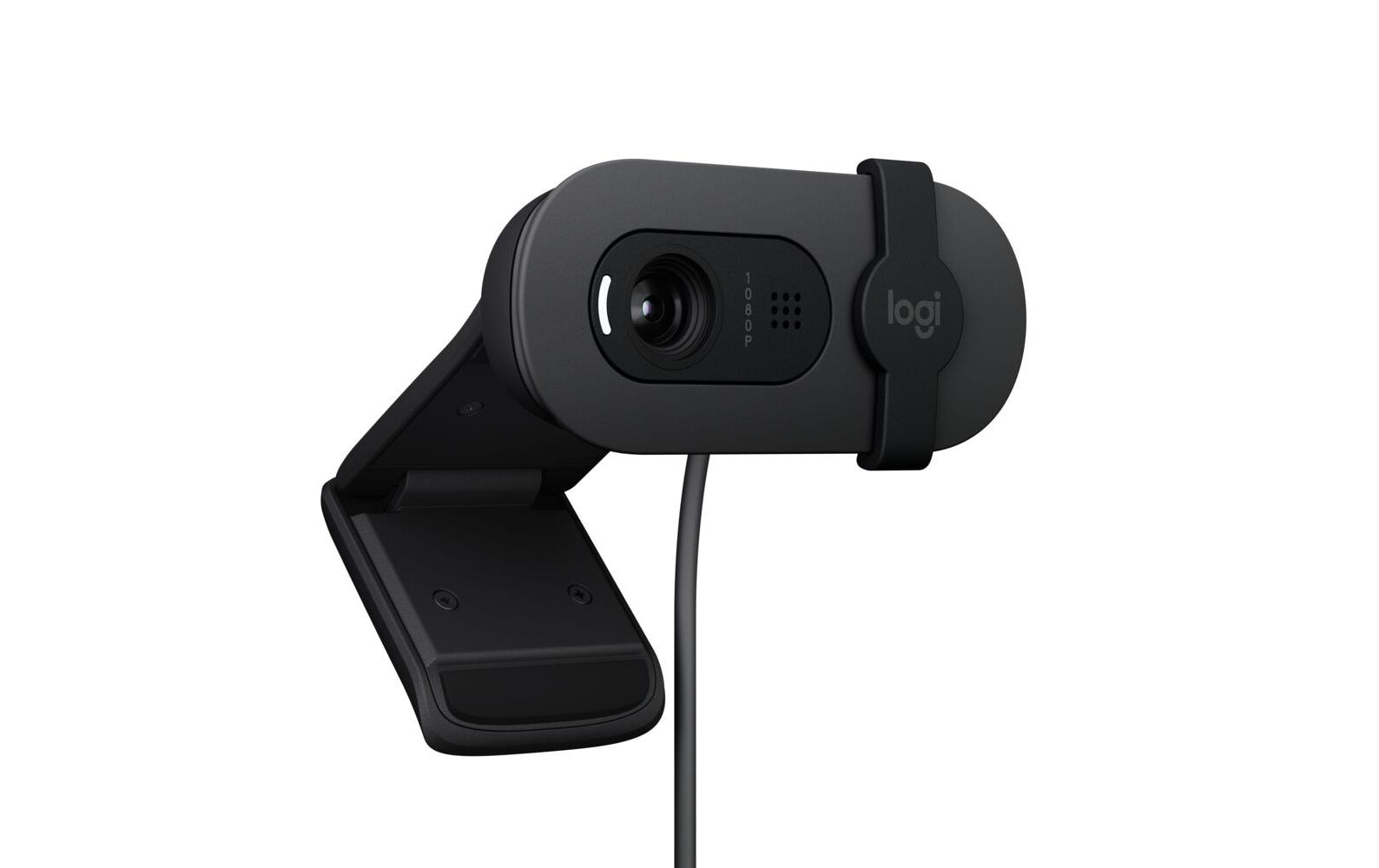 Logitech BRIO 100 - Webcam - Schwarz - 2 MP - 1920 x 1080 - 1080p, 720p - Audio - USB