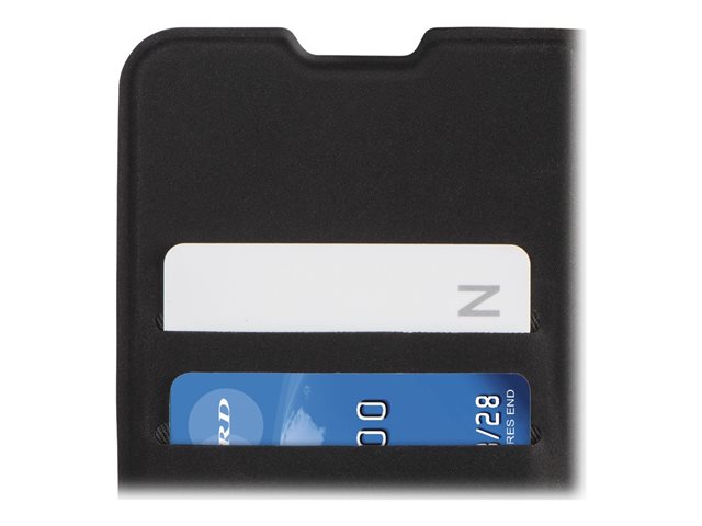 Hama Essential Line "Slim Pro" - Flip-Hülle für Mobiltelefon - Polyurethan - Schwarz - für Samsung Galaxy S21 FE 5G