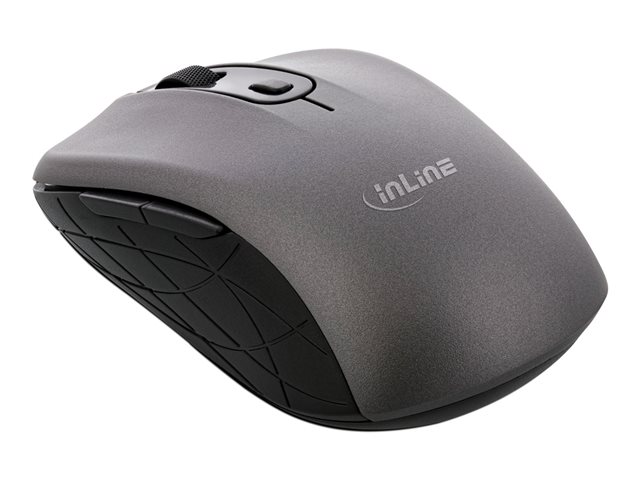 InLine 3-in-1 - Maus - 2.4 GHz
Bluetooth 4.0 - Grau/Schwarz
