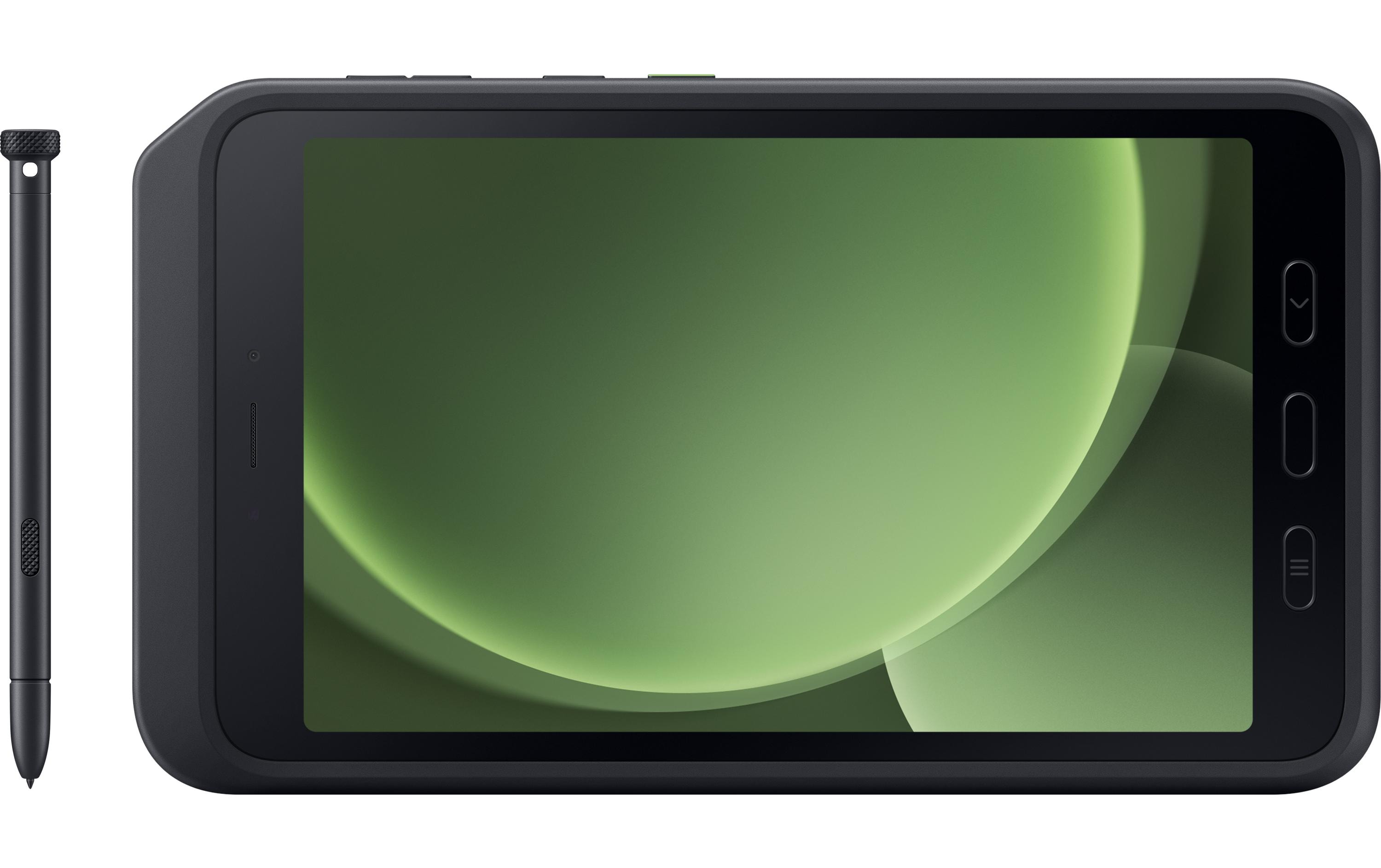 Samsung Galaxy Tab Active5 - Tablet - robust - Android - 256 GB - 20.31 cm (8") TFT (1920 x 1200) - microSD-Steckplatz - 3G, 4G, 5G - grün