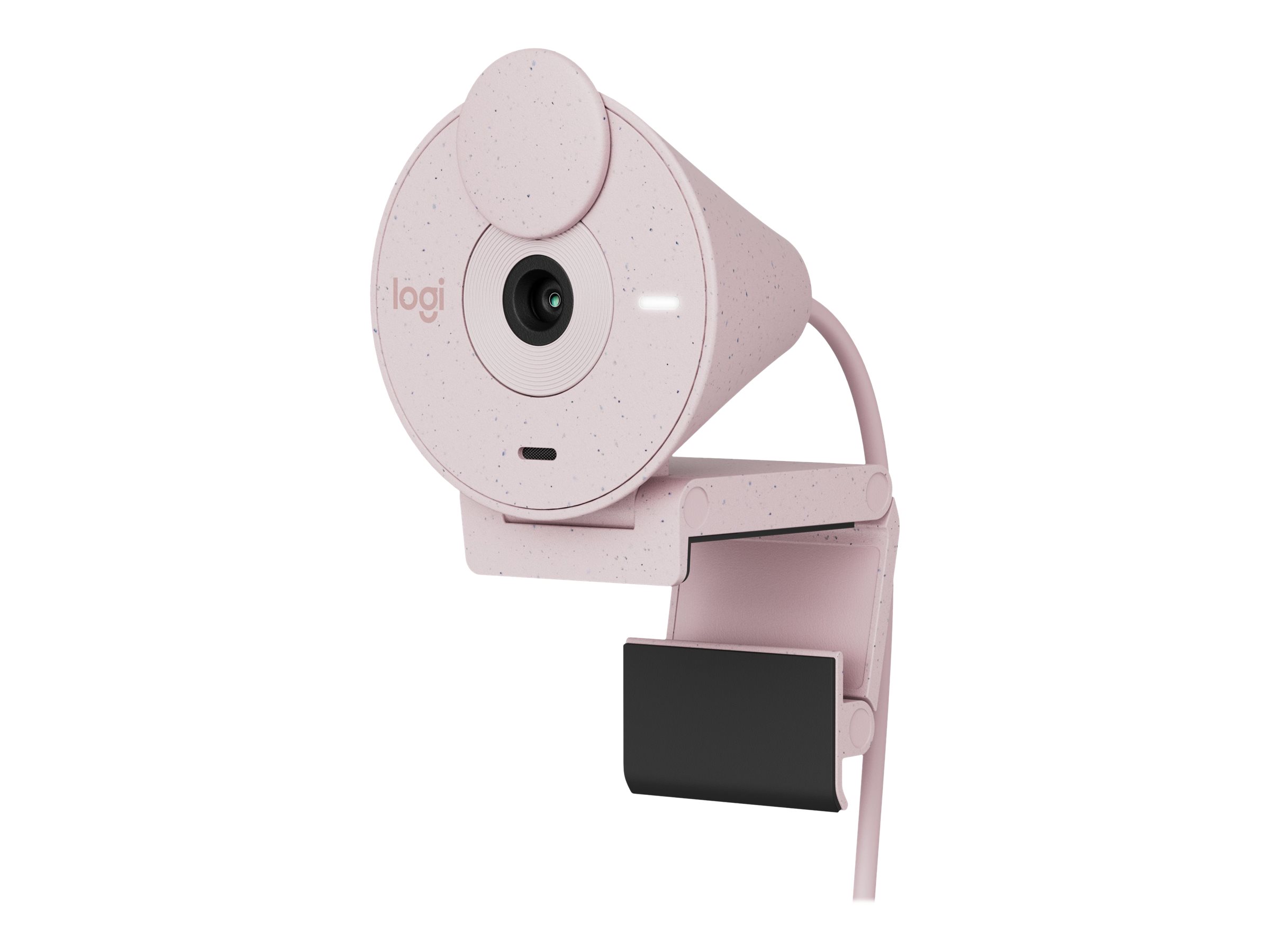 Logitech BRIO 300 - Webcam - Rose - 2 MP - 1920 x 1080 - 1080p, 720p - Audio - USB-C