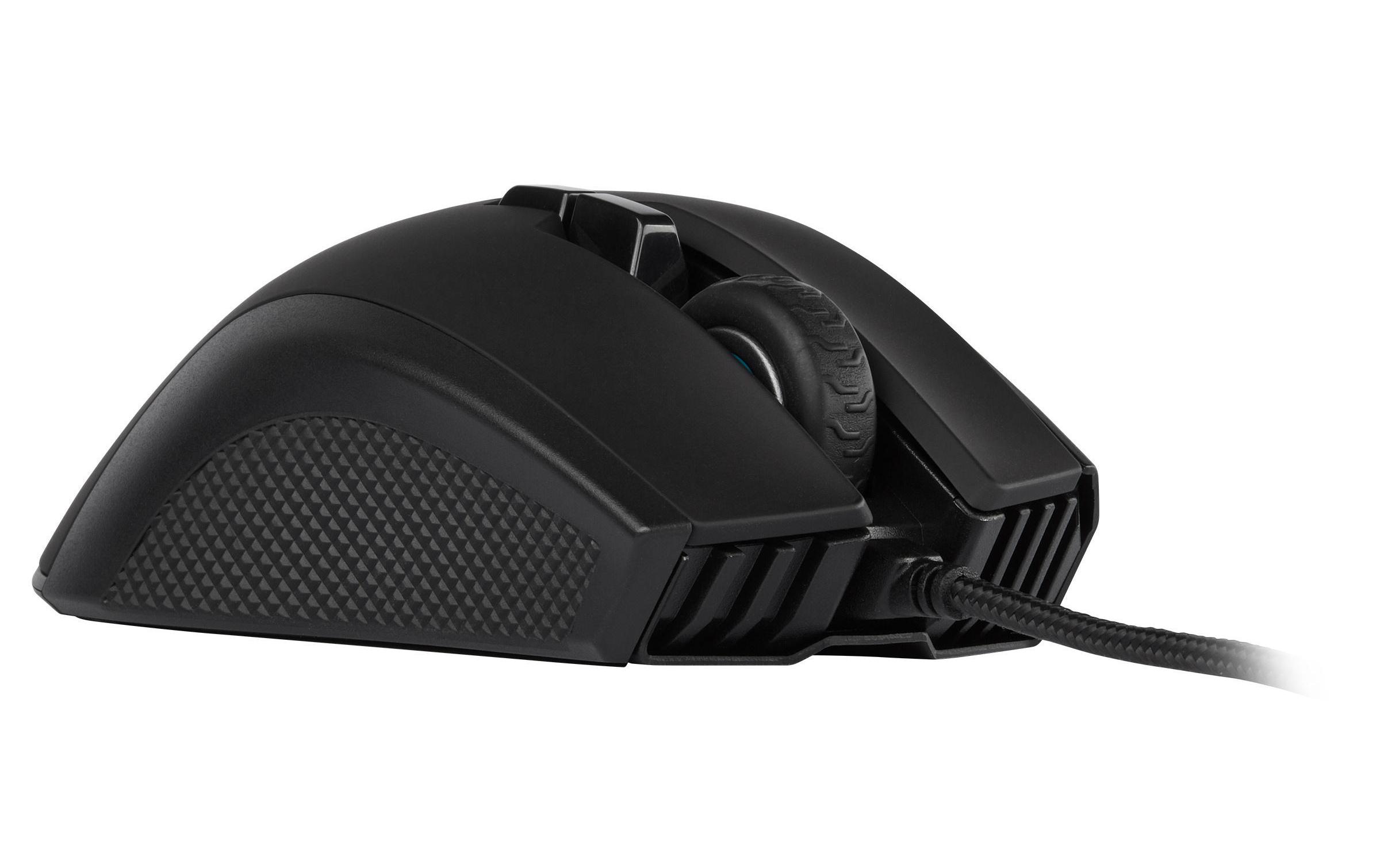 CORSAIR Gaming IRONCLAW RGB FPS/MOBA - Maus - USB - Schwarz