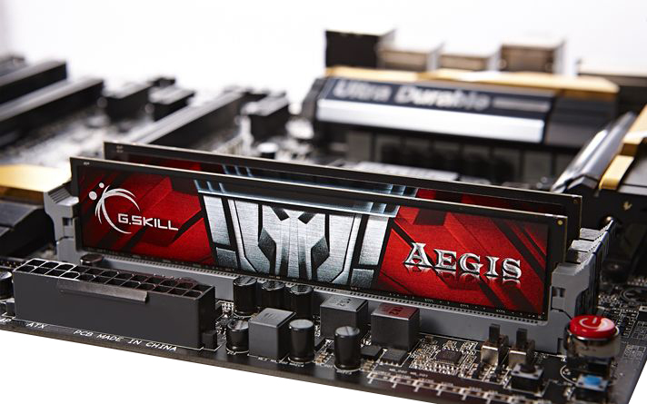 G.Skill AEGIS F3-1600C11S-8GIS - DDR3 - Modul - 8 GB - DIMM 240-PIN - 1600 MHz / PC3-12800 - ungepuffert