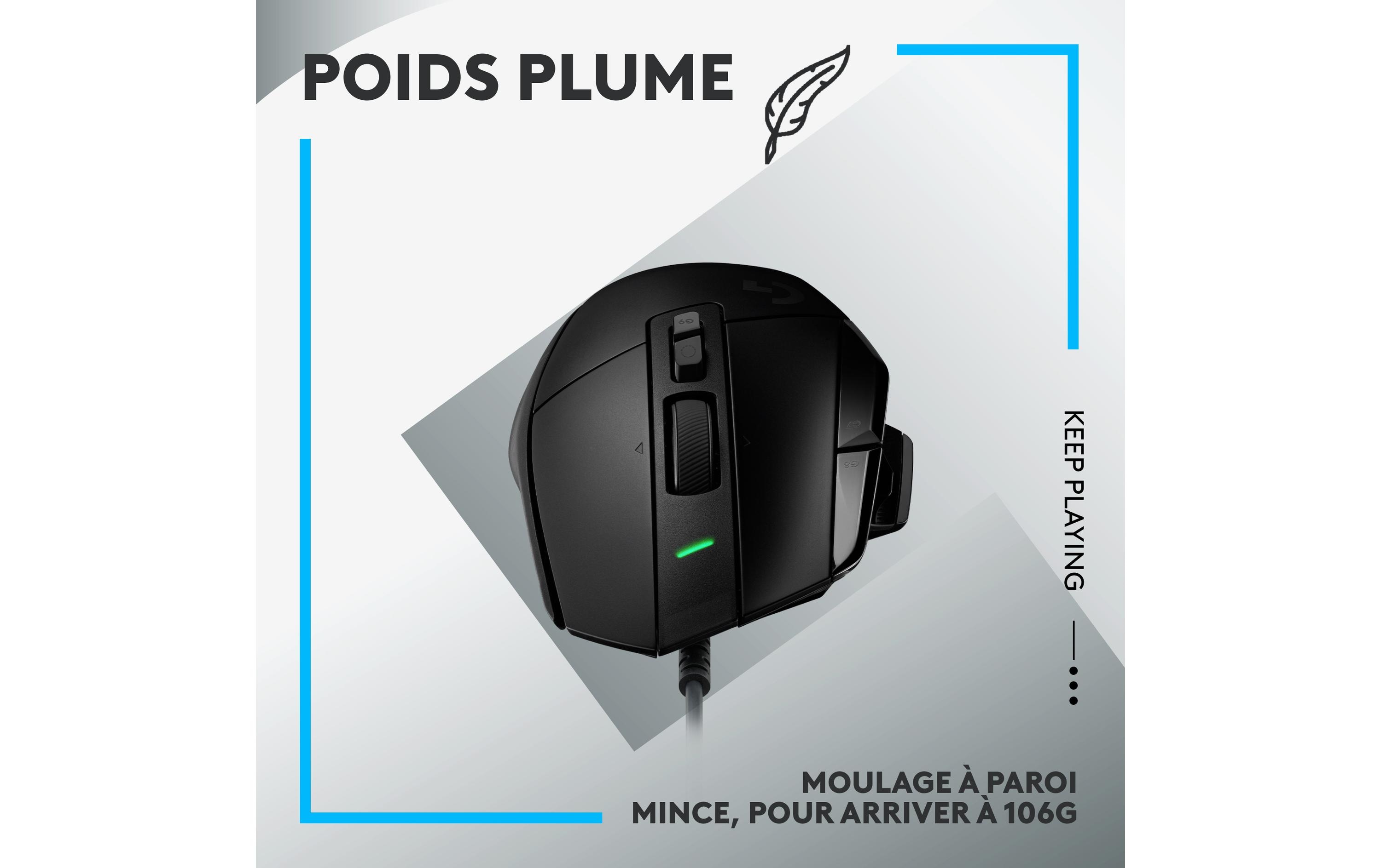 Logitech Gaming-Maus G502 X Schwarz