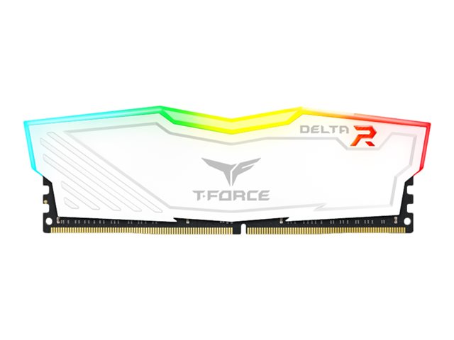 T-Force DELTA RGB - DDR4 - Kit - 16 GB: 2 x 8 GB - DIMM 288-PIN - 3200 MHz / PC4-25600 - ungepuffert