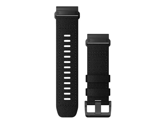 Garmin QuickFit - Uhrarmband für Smartwatch - Tactical Black - für D2; Descent Mk1; fenix 3, 5X; fenix 6X; tactix Charlie, Delta, Delta - Solar Edition