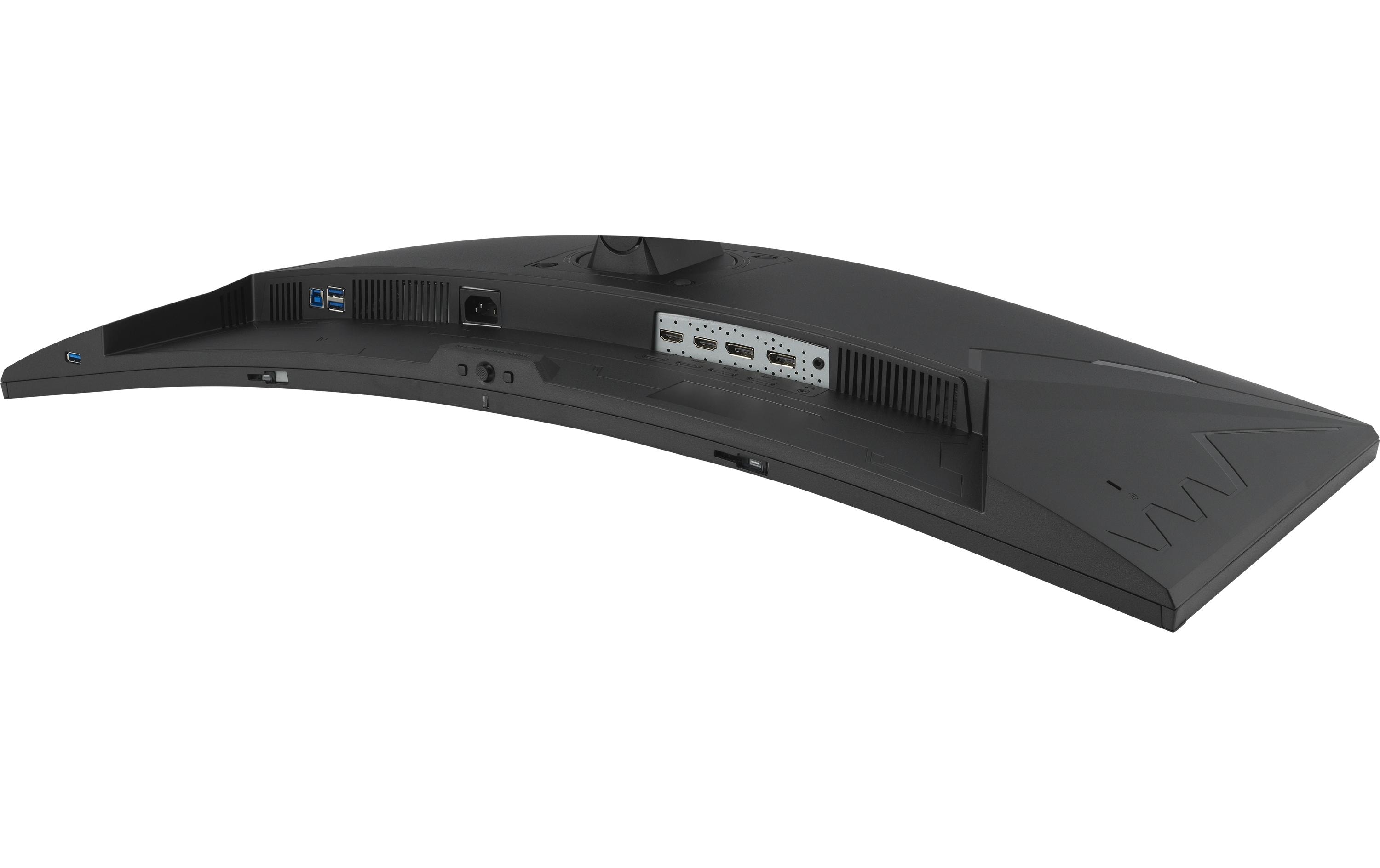 ASUS TUF Gaming VG34VQL3A - LED-Monitor - Gaming - gebogen - 86.4 cm (34") - 3440 x 1440 WQHD @ 180 Hz - VA - 400 cd/m² - 4000:1 - DisplayHDR 400 - 1 ms - HDMI, DisplayPort - Lautsprecher - Schwarz