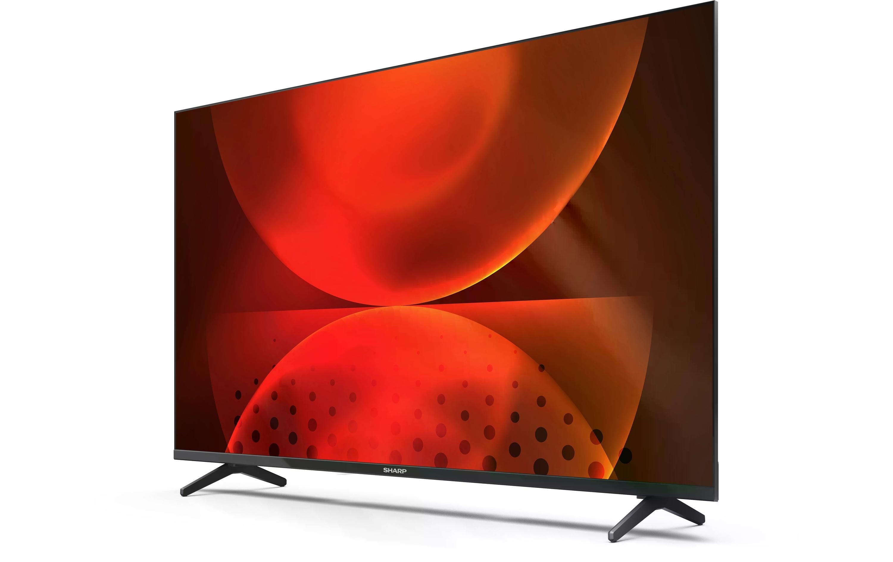 Sharp 43FH2EA Fernseher 109.2 cm 43" Full HD Smart-TV WLAN Schwarz 43FH2 - 109,2 cm - 43" - (1920x1080) - 1080p - DVB-C - DVB-S2 - DVB-T2 - HDMI - RJ-45 - Fernbedienung