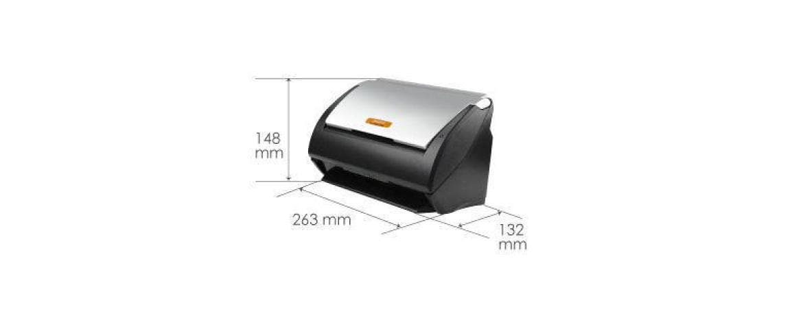Plustek SmartOffice PS186 - Dokumentenscanner - Dual CIS - 220 x 2500 mm - 600 dpi x 600 dpi - bis zu 25 Seiten/Min. (einfarbig) - automatischer Dokumenteneinzug (50 Blätter) - bis zu 1500 Scanvorgänge/Tag - USB 2.0