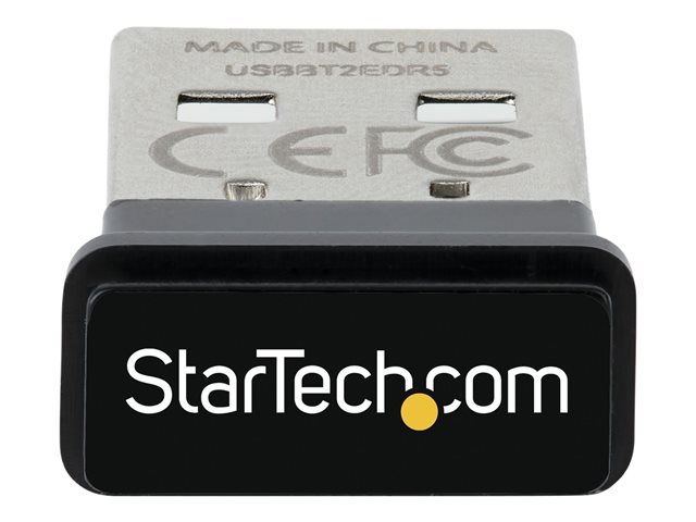 StarTech.com USB Bluetooth 5.0 Adapter
USB Bluetooth Dongle Receiver for PC/Computer/Laptop/Keyboard/Mouse/Headsets
Range 33ft/10m
EDR (USBA-BLUETOOTH-V5-C2) - Netzwerkadapter - USB