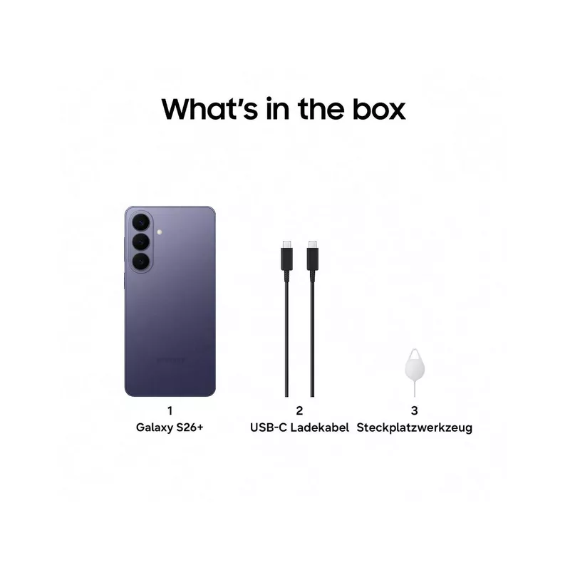 Samsung Galaxy S26+ 5G Dual-SIM Smartphone 12/512 GB Cobalt Violet 6,7" AMOLED