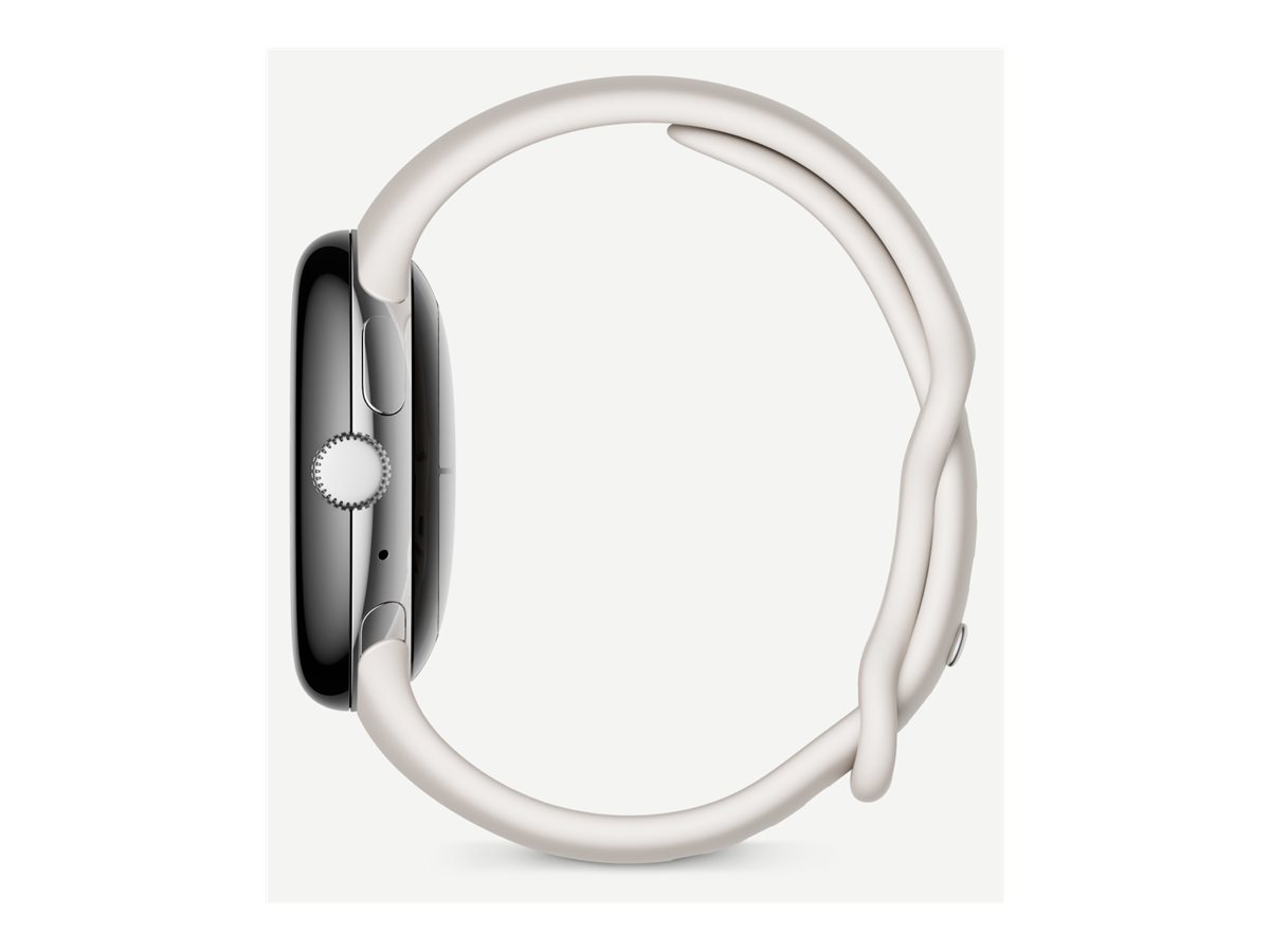 Google - Armband für Smartwatch - S / L - Chalk - für Pixel Watch