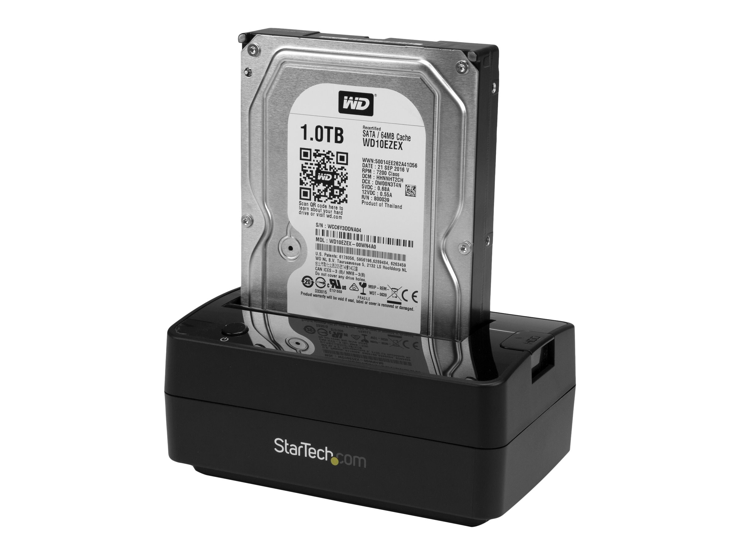 StarTech.com Dockingstation für 2
5 / 3
5" SATA Laufwerke - USB 3.1 (USB-A
USB-C) oder eSATA - USB A und USB C Kabel enthalten - HDD-Dockingstation - SATA 6Gb/s - eSATA
USB 3.1 (Gen 2)