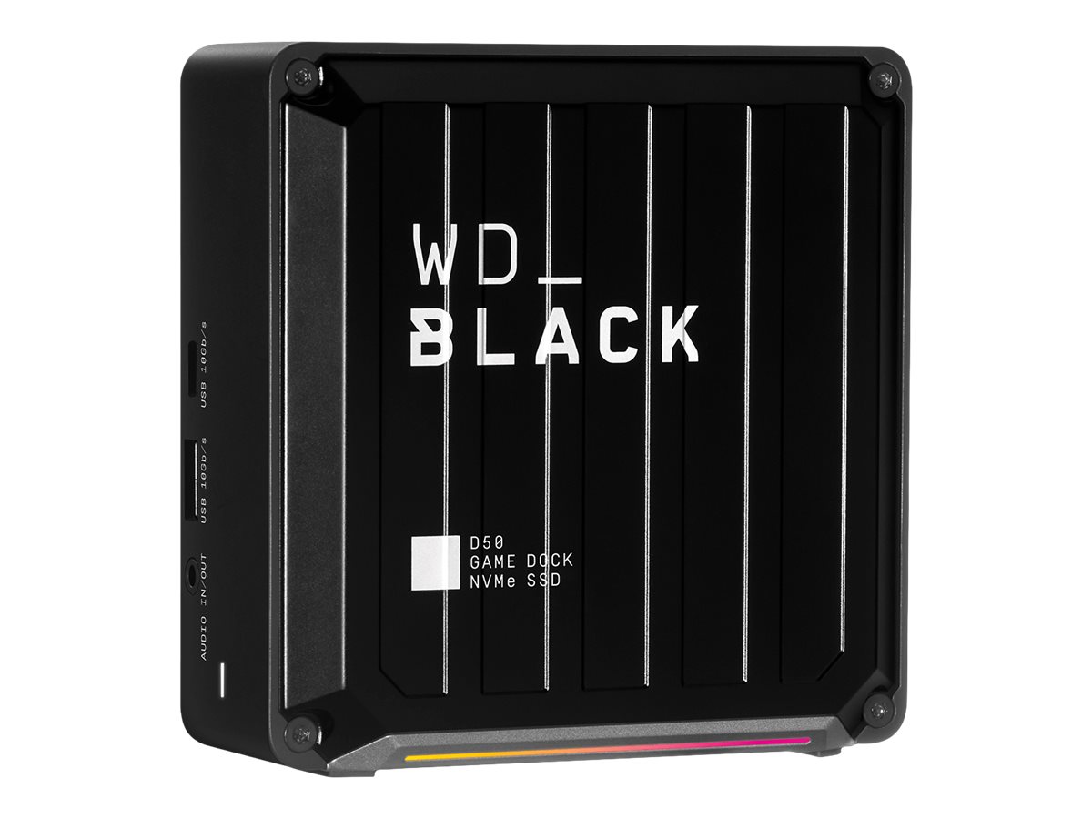 WD_BLACK D50 Game Dock WDBA3U0000NBK - Dockingstation - Thunderbolt 3 - DP
Thunderbolt - 1GbE