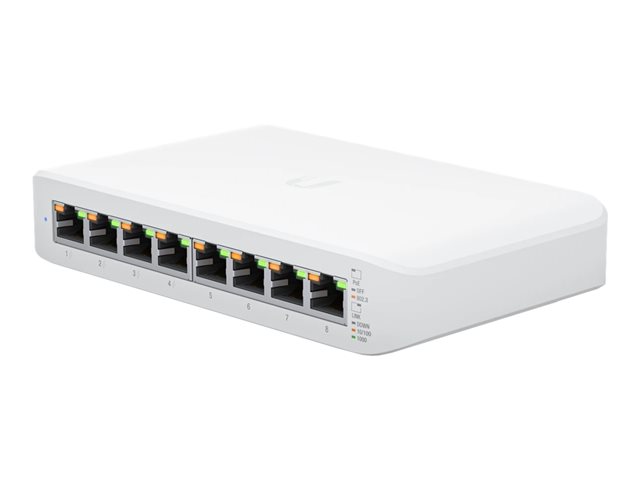 Ubiquiti UniFi Switch Lite USW-Lite-8-POE - Switch - 8 Anschlüsse - managed