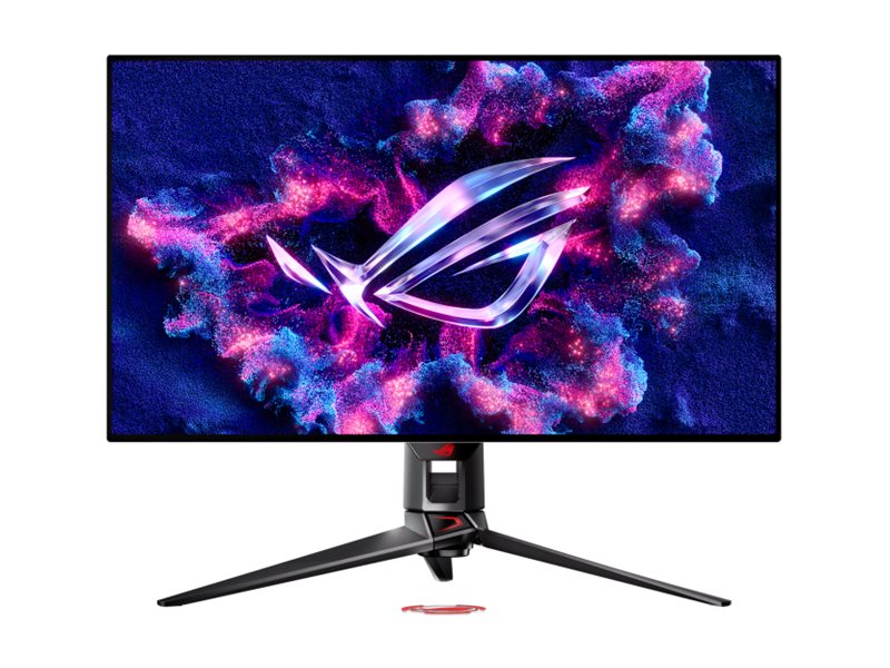 ASUS ROG Swift OLED PG32UCDP - OLED-Monitor - Gaming - 81.3 cm (32") (31.5" sichtbar) - 3840 x 2160 4K @ 240 Hz - 1300 cd/m² - 1500000:1 - DisplayHDR 400 True Black - 0.03 ms - 2xHDMI, DisplayPort, USB-C - Schwarz