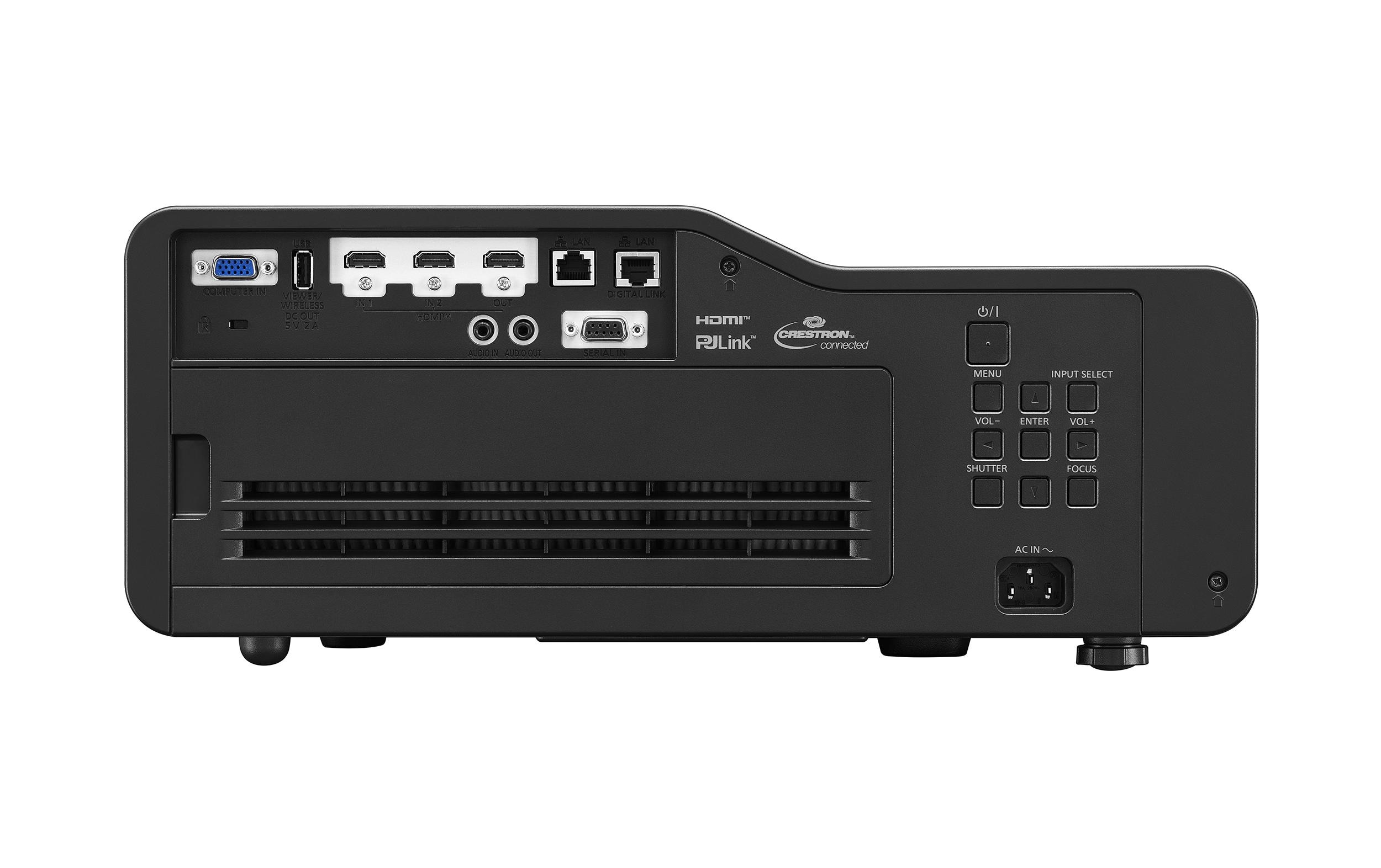 Panasonic Ultrakurzdistanzprojektor PT-CMZ50 Schwarz