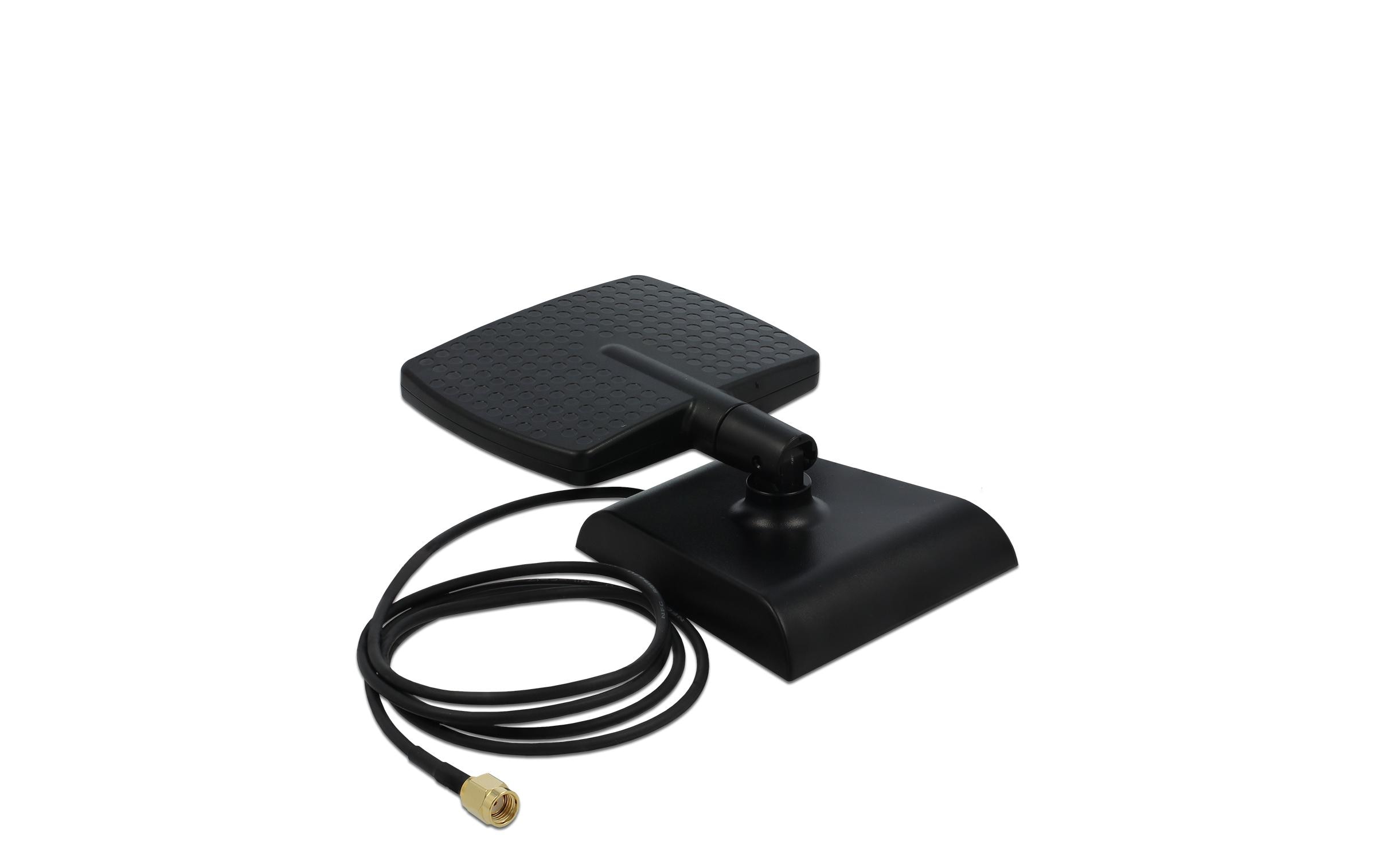 Delock WLAN-Antenne WiFi 6 RP-SMA 6 dBi Rundstrahl
