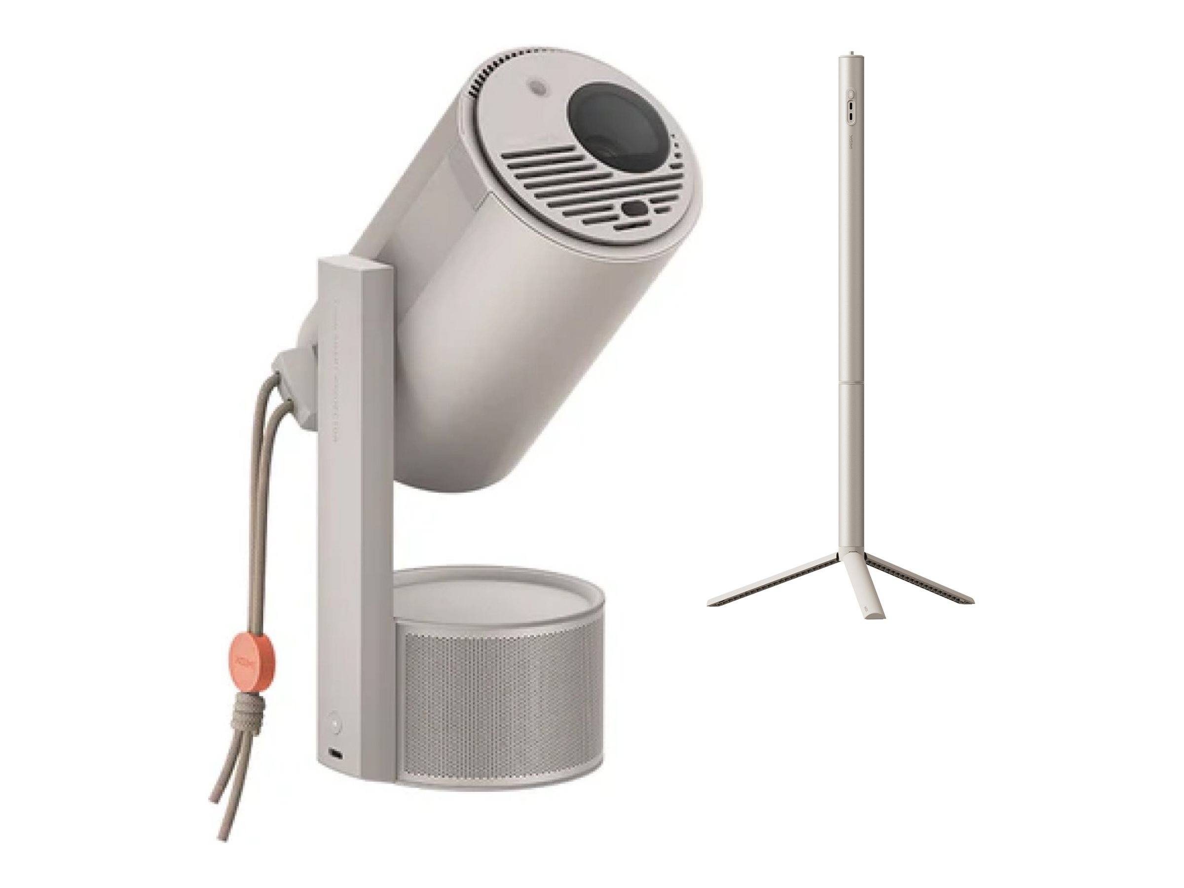 XGIMI MoGo 3 Pro - DLP-Projektor - tragbar - 3D - 802.11a/b/g/n/ac Wireless / Bluetooth 5.0 - mit PowerBase stand