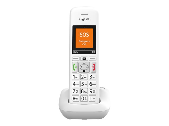 Gigaset E390 - Schnurlostelefon mit Rufnummernanzeige