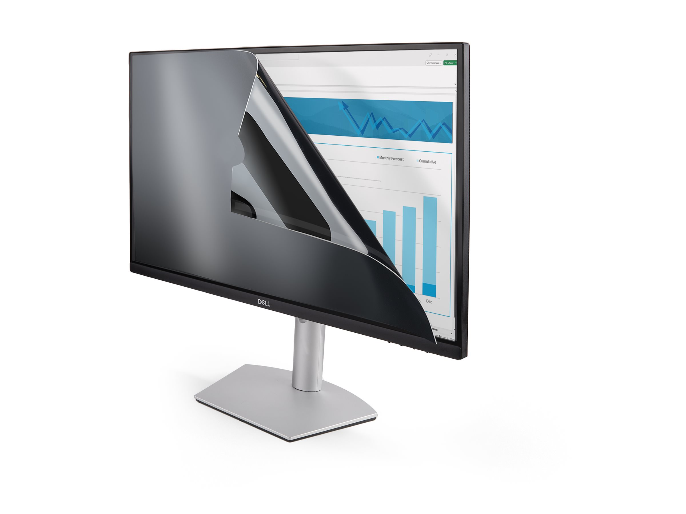 StarTech.com Displayschutzfolie für 23 Zoll (58cm) PC Display - Monitor Blickschutzfolie - Bildschirmsichtschutz