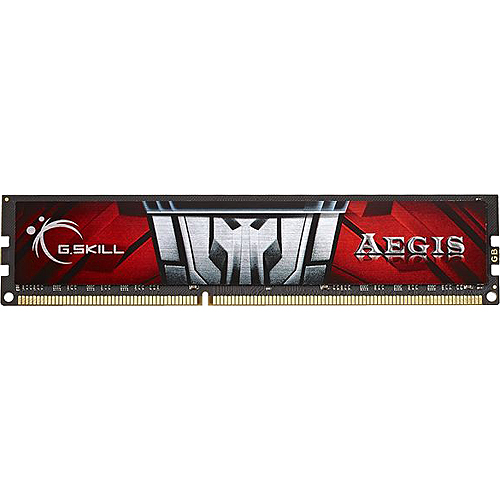 G.Skill AEGIS F3-1600C11S-8GIS - DDR3 - Modul - 8 GB - DIMM 240-PIN - 1600 MHz / PC3-12800 - ungepuffert