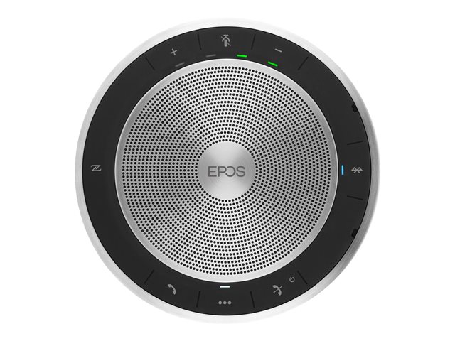 EPOS EXPAND SP 30+ - Smarte Freisprecheinrichtung - Bluetooth - kabellos - Schwarz, Silber - Zertifiziert für Skype für Unternehmen