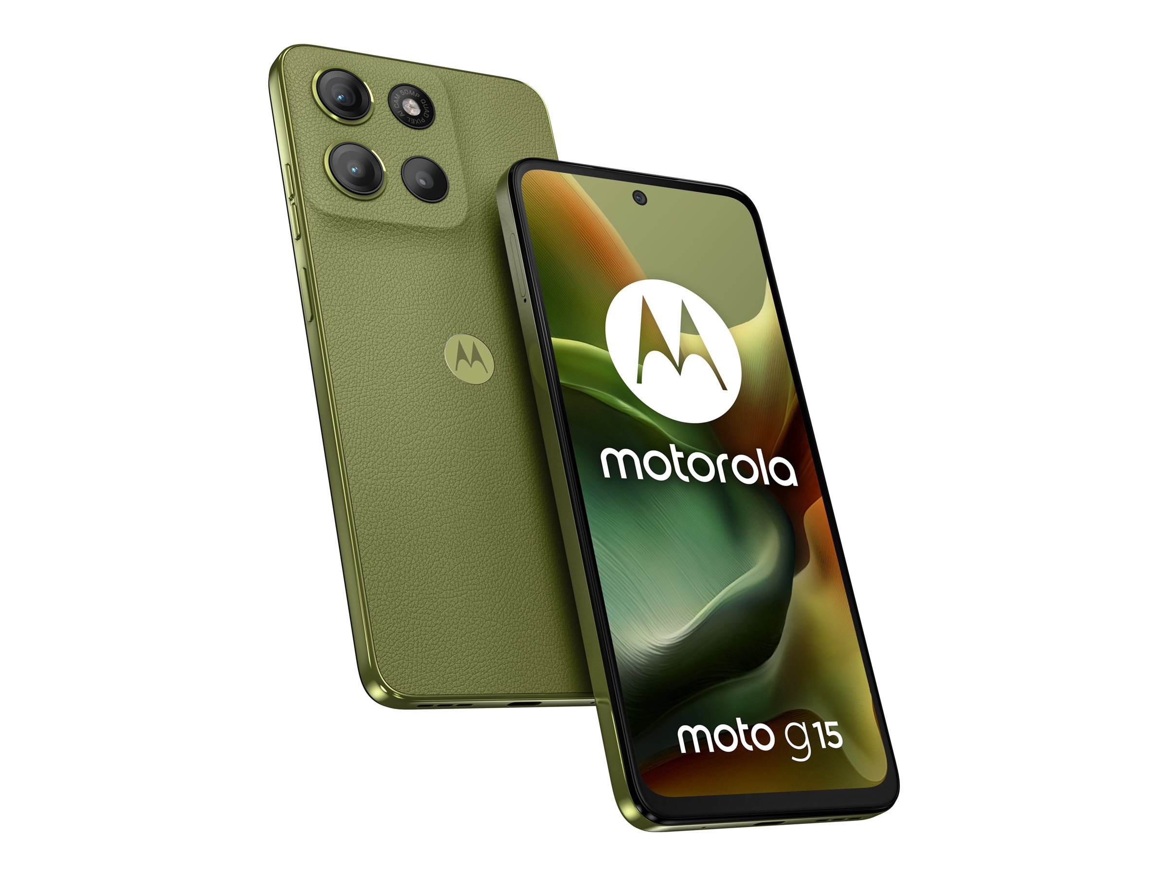 Motorola Moto G15 - Iguana Grün - 4G Smartphone - 128 GB - GSM