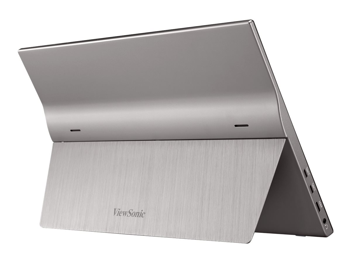 ViewSonic TD1655 - LED-Monitor - 40.6 cm (16") (15.6" sichtbar) - tragbar - Touchscreen - 1920 x 1080 Full HD (1080p) @ 60 Hz - IPS - 250 cd/m² - 800:1 - 6.5 ms - Mini HDMI, USB-C - Lautsprecher