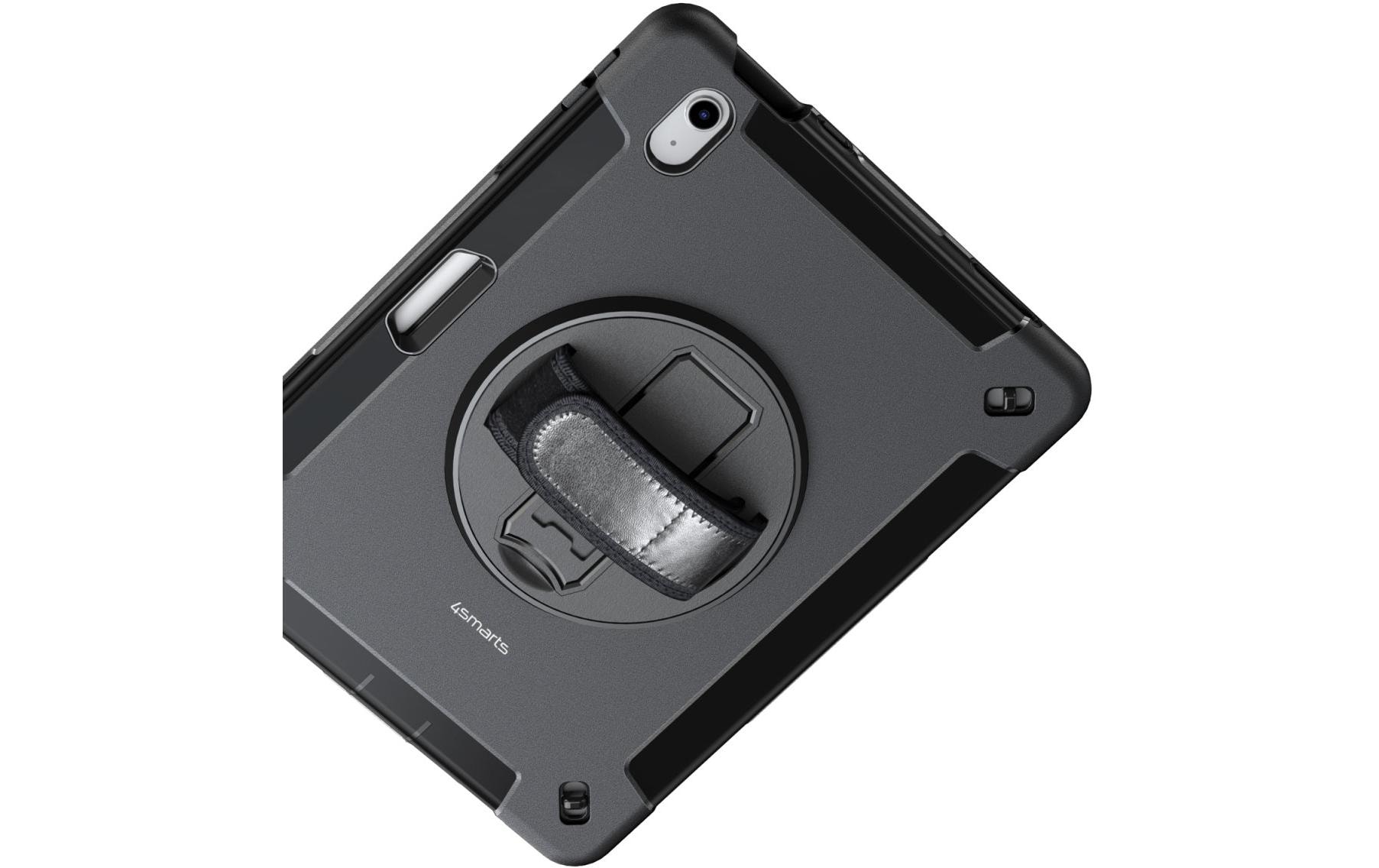 4smarts GRIP - Hintere Abdeckung für Tablet - Polycarbonat, Thermoplastisches Polyurethan (TPU) - Schwarz - für Apple 10.9-inch iPad (10. Generation)