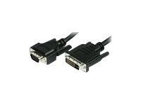 MicroConnect - VGA-Kabel - DVI-I (M) zu HD-15 (VGA) (M) - 3 m
