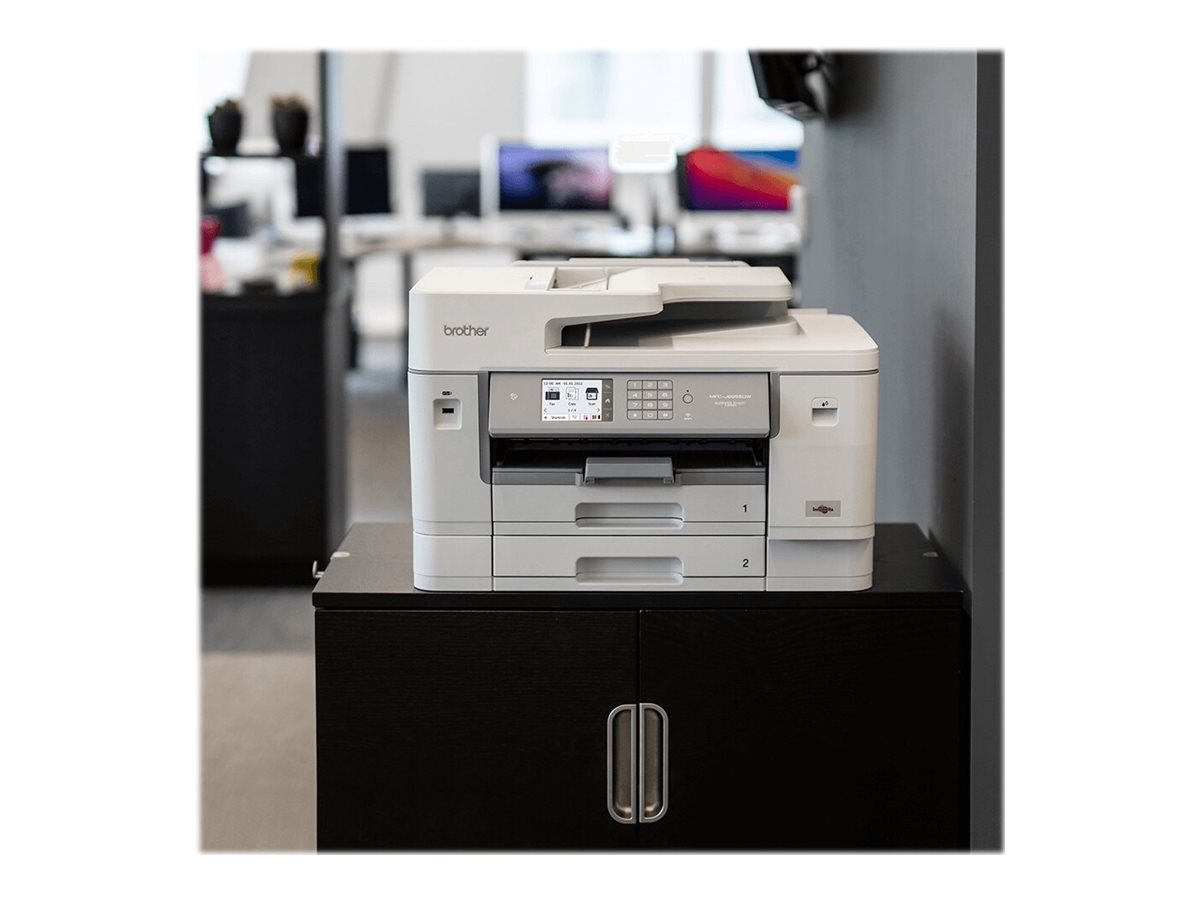 brother MFC-J6955DW 4 in 1 Tintenstrahl-Multifunktionsdrucker grau
