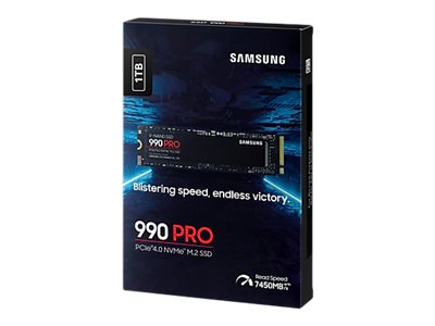 Samsung 990 PRO MZ-V9P1T0BW - SSD - 1 TB - PCIe 4.0 x4 (NVMe)