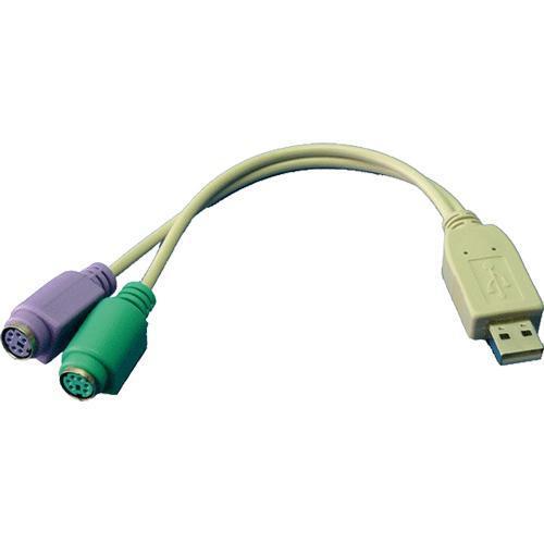 LogiLink - Tastatur- / Maus-Adapter - PS/2 zu USB