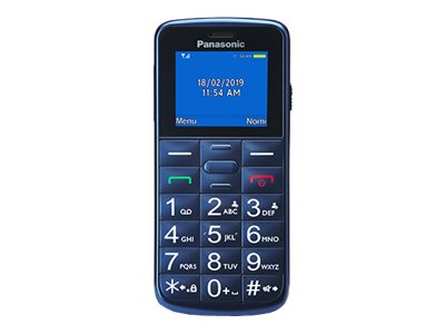 Panasonic KX-TU110 - Blau - Feature Phone - GSM