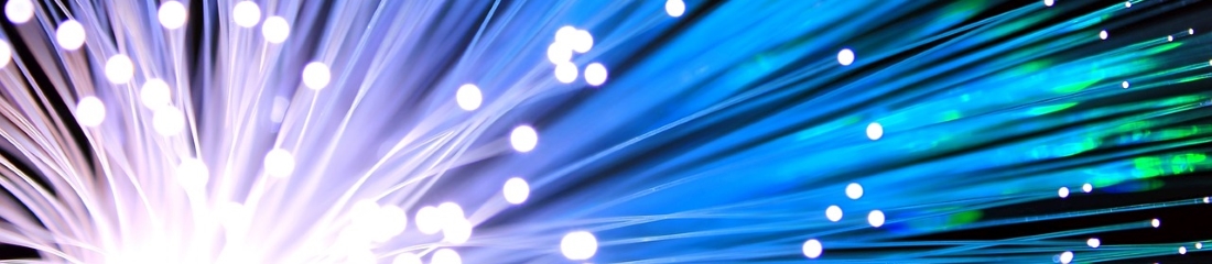 Lichtwellenleiter Banner