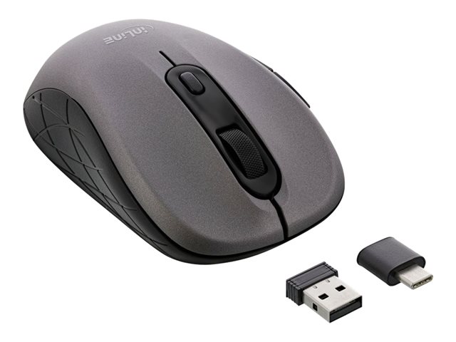 InLine 3-in-1 - Maus - 2.4 GHz
Bluetooth 4.0 - Grau/Schwarz