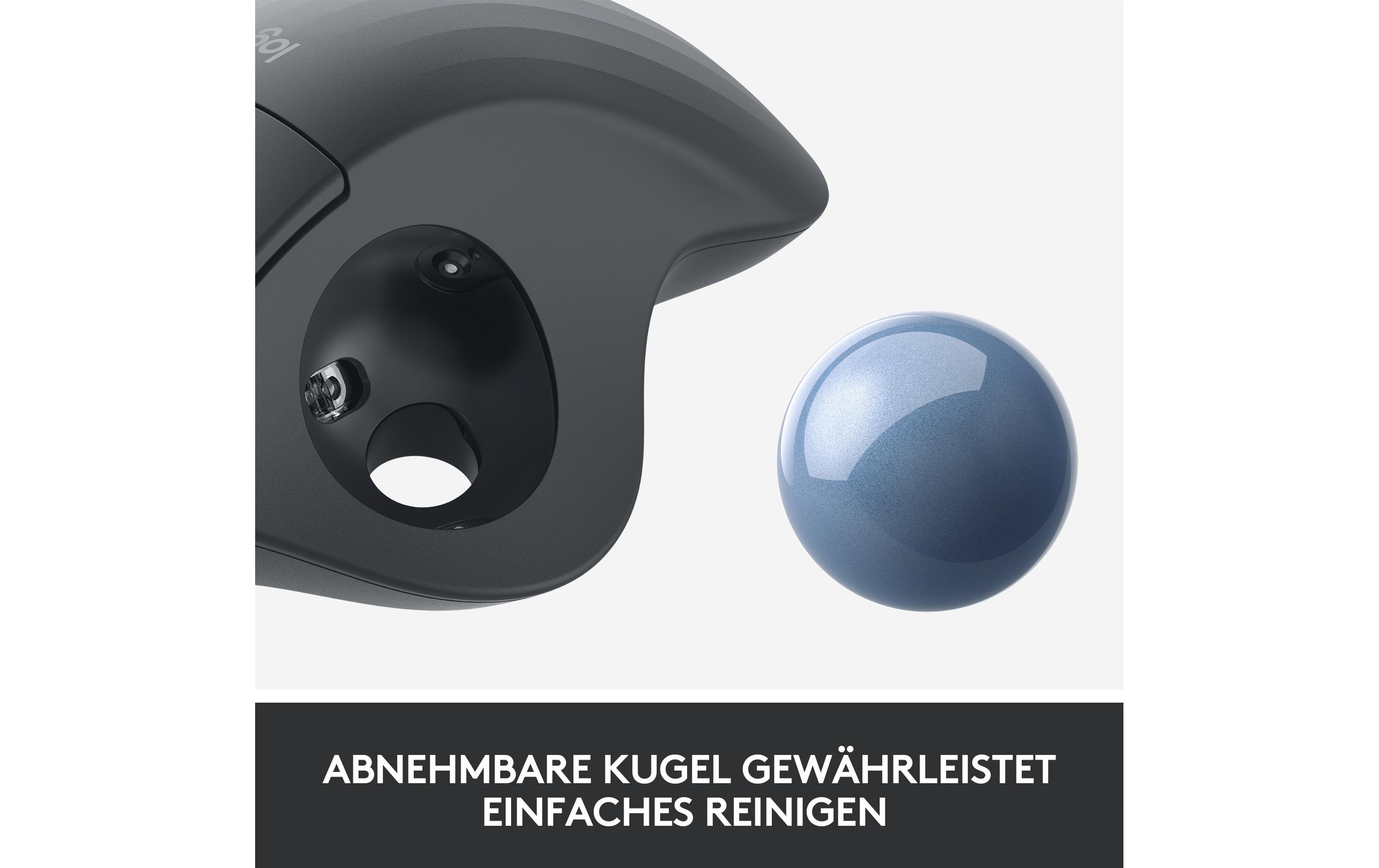 Logitech Ergo Series ERGO M575 - Trackball - Bluetooth 5.0 LE
2.4 GHz - Graphite