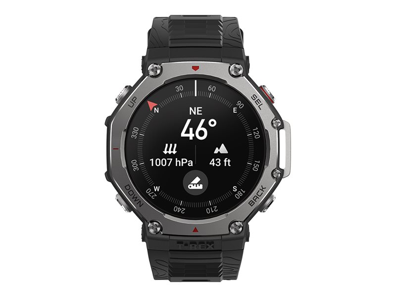 Amazfit T-Rex 3 intelligente Uhr mit Riemen - Onyx
