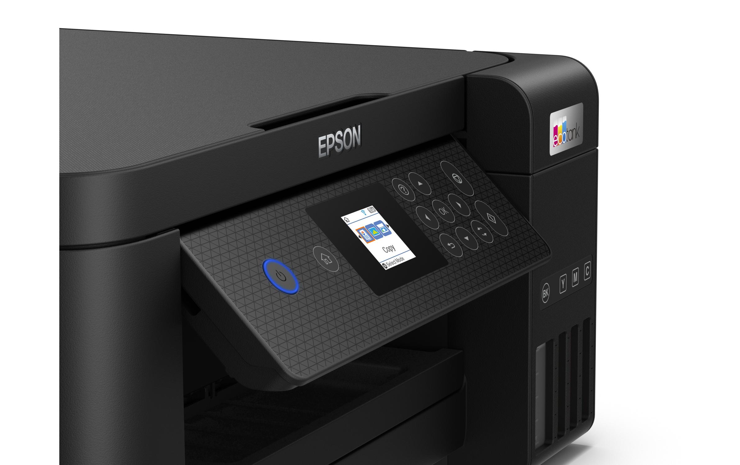 EPSON EcoTank ET-2850 3 in 1 Tintenstrahl-Multifunktionsdrucker schwarz