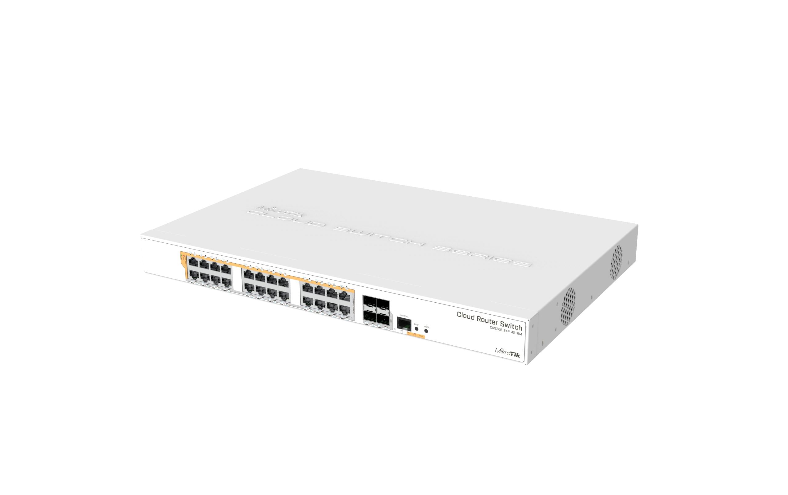 MikroTik PoE Switch CRS328-24P-4S+RM 28 Port