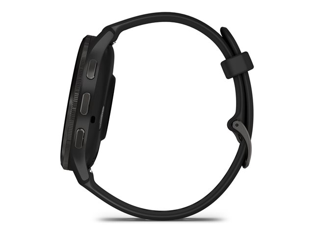 Garmin Venu 3 - schwarzes faserverstärktes Polymer - intelligente Uhr mit Band - 8 GB